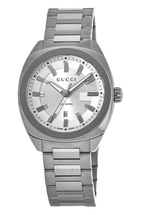 gucci silver gg2570|Gucci GG2570 watch, 41mm.